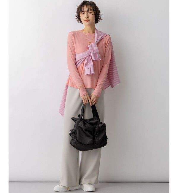 23区「ストレッチダブルクロス ワイドパンツ」|その他|