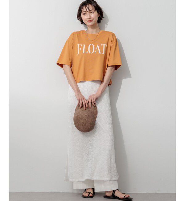 23区「【CanCam・CLASSY.・Oggi掲載】リネンレーヨンストレッチ ワイドパンツ」|その他|