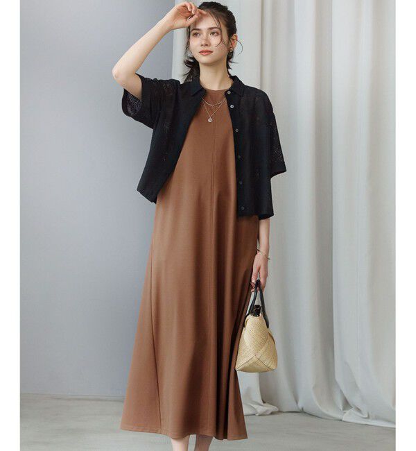 23区「【SLOW/一部店舗限定】ファンクショナル ノースリーブ ワンピース」|ワンピース|ｱｰｽﾌﾞﾗ