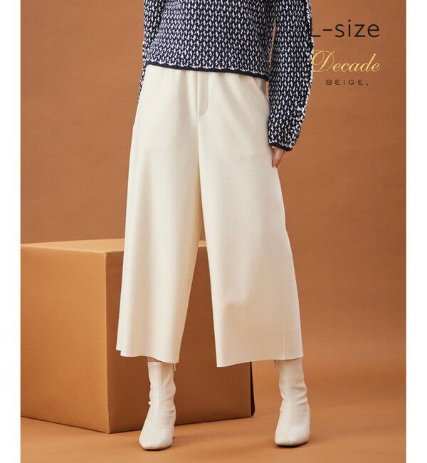 BEIGE,「【L-size】CORBY / ワイドパンツ」|その他|Off White