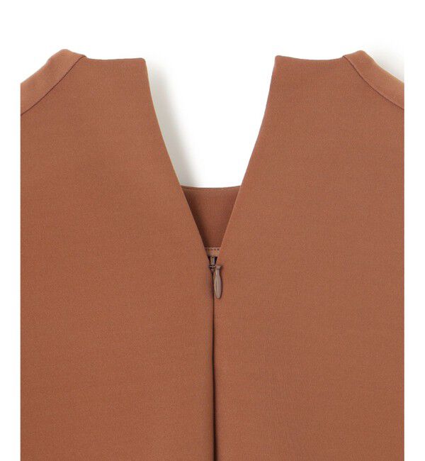 BEIGE,「【洗える】ALTHEA / ダンボールジャージーバックスリットブラウス」|シャツ・ブラウス|