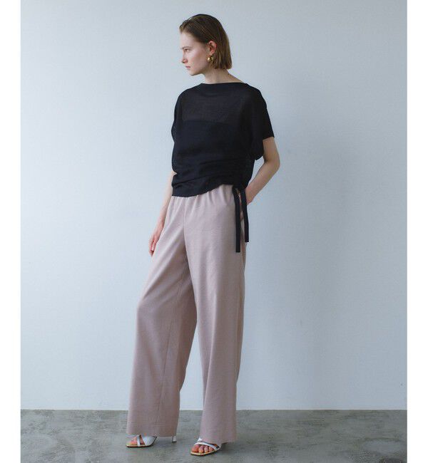 BEIGE,「SPINEL / タックギャザー ワイドパンツ」|その他|