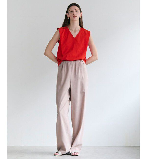 BEIGE,「SPINEL / タックギャザー ワイドパンツ」|その他|