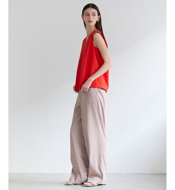 BEIGE,「SPINEL / タックギャザー ワイドパンツ」|その他|
