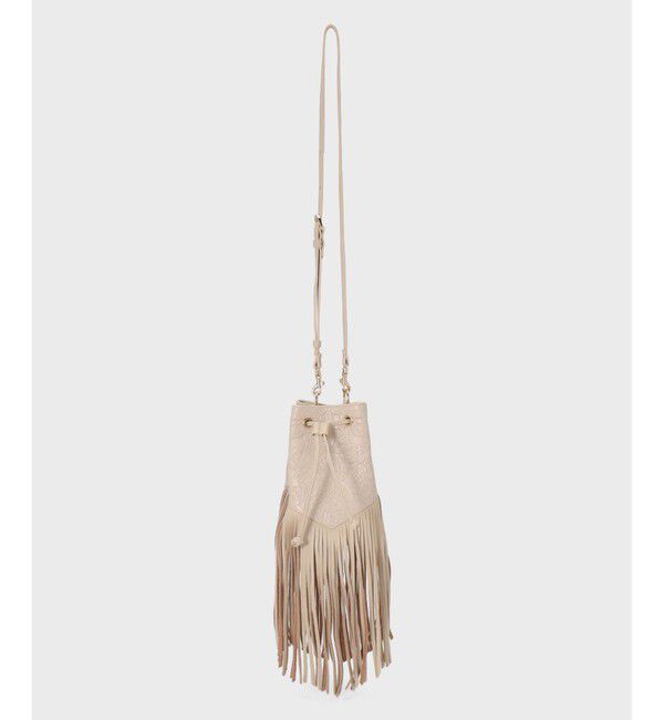 Carving Tribes「FringeBag」|ショルダー・メッセンジャー|エクリュ