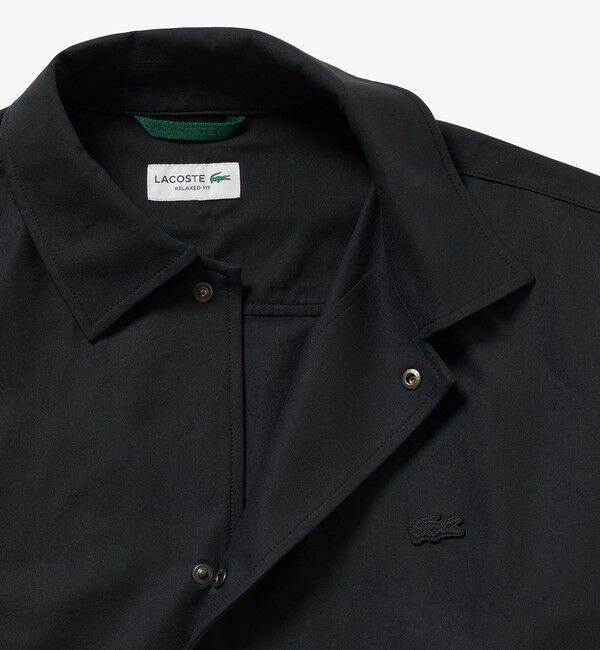 LACOSTE「スウェードタッチ ピーチコーチジャケット」|シャツ・ブラウス|