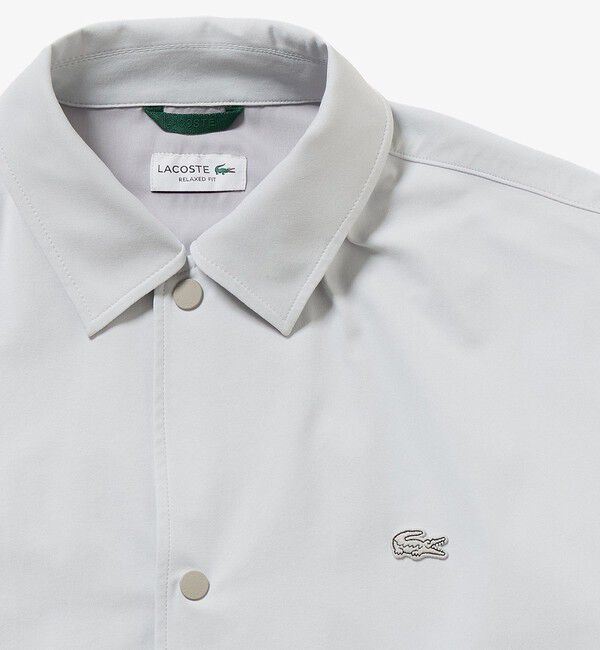 LACOSTE「スウェードタッチ ピーチコーチジャケット」|シャツ・ブラウス|