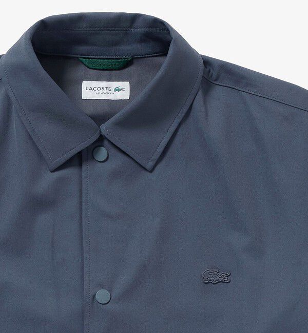 LACOSTE「スウェードタッチ ピーチコーチジャケット」|シャツ・ブラウス|