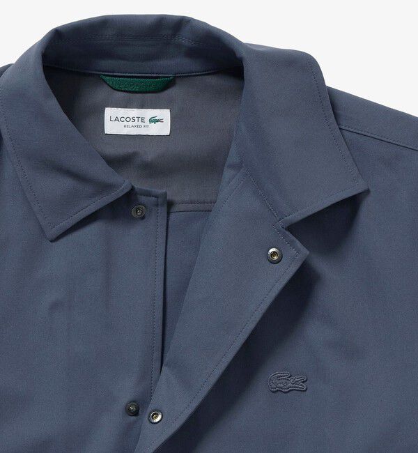 LACOSTE「スウェードタッチ ピーチコーチジャケット」|シャツ・ブラウス|