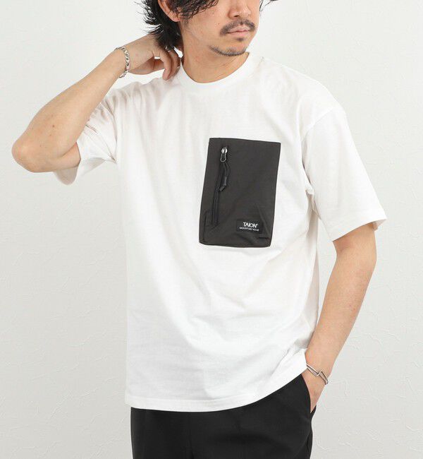 NOLLEY'S goodman「【WEB限定】【TAION/タイオン】MOUNTAIN POCKET T-SHIRT ポケットTシャツ 26SS」|Tシャツ・カットソー|