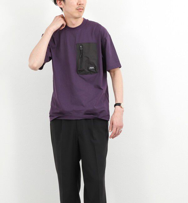 NOLLEY'S goodman「【WEB限定】【TAION/タイオン】MOUNTAIN POCKET T-SHIRT ポケットTシャツ 26SS」|Tシャツ・カットソー|