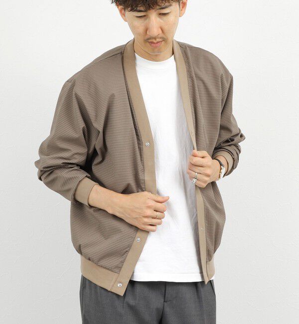 NOLLEY'S goodman「DotAir サッカーカーディガン 26SS」|カーディガン|