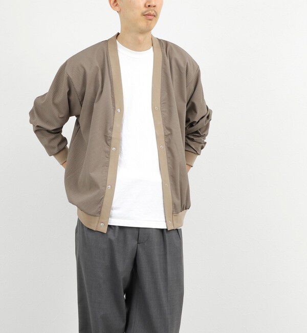 NOLLEY'S goodman「DotAir サッカーカーディガン 26SS」|カーディガン|