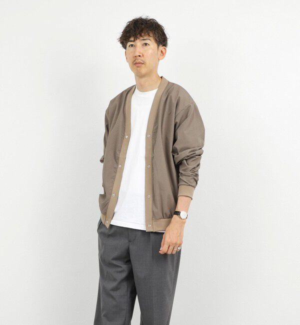 NOLLEY'S goodman「DotAir サッカーカーディガン 26SS」|カーディガン|
