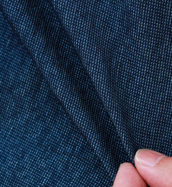 GLOSTER「【セットアップ対応】メッシュデニムヘンリーTEE」|Tシャツ・カットソー|
