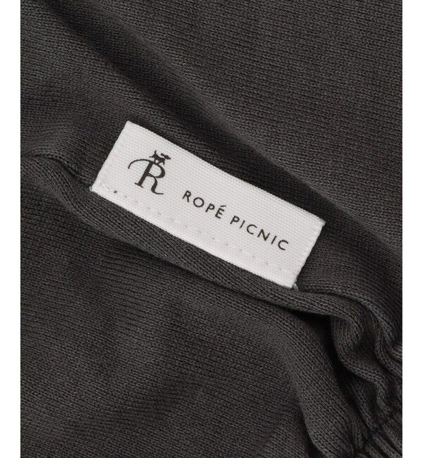 ROPE PICNIC PASSAGE「【DOG】カレッジロゴプリントピグメントTシャツ/リンクコーデ」|その他|