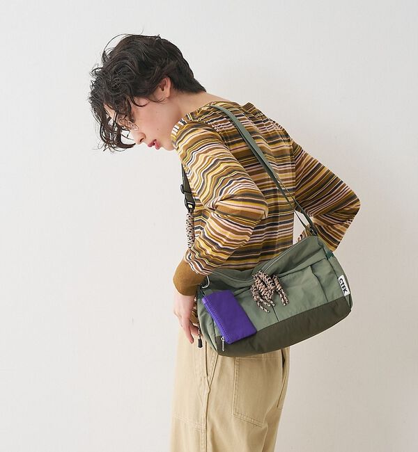 collex「【WEB限定】【撥水】【CTFK/コントロールフリーク】ポケットワイドショルダー」|ショルダー・メッセンジャー|