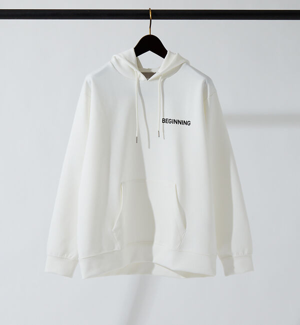 ABAHOUSE「シルキー ダンボール ロゴ プルオーバー パーカー」|パーカー|