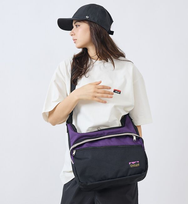 ABAHOUSE「【OverLand Equipment/オーバーランド・イクイップメント】OL-」|ショルダー・メッセンジャー|パープル