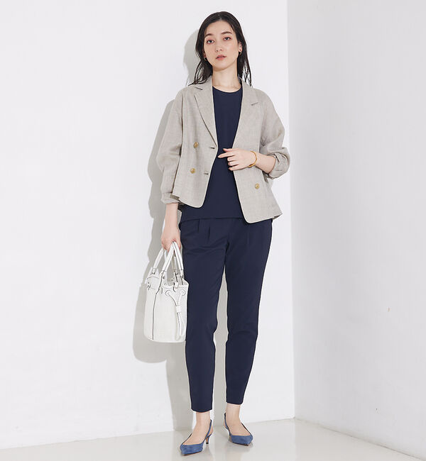 qualite「【セットアップ対応】ミックスカラーラミージャケット」|その他|