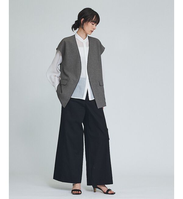qualite「TCツイルワイドパンツ」|その他|