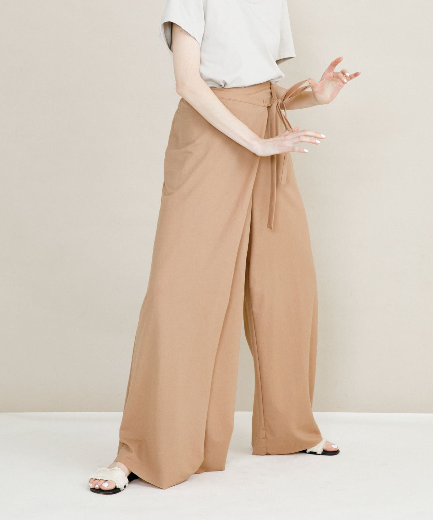 LAATO「wrap cut pants」|その他|