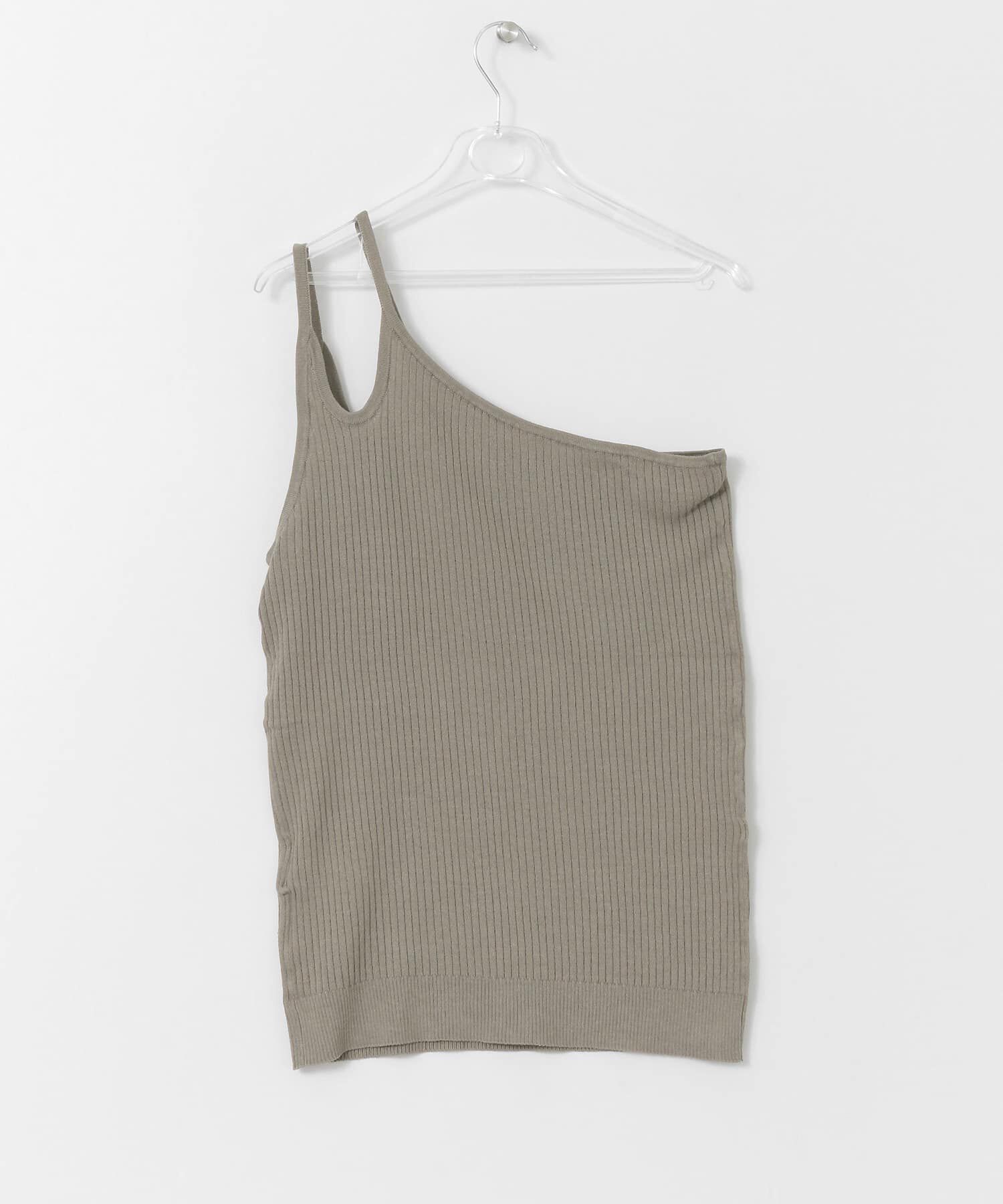 LAATO「STRINGS ONE SHOULDER」|タンクトップ|
