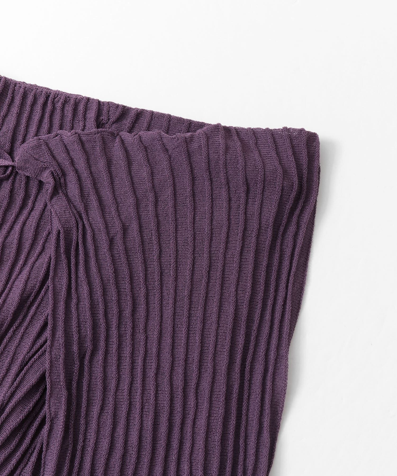 LAATO「WRAP KNIT RIB PANTS」|その他|