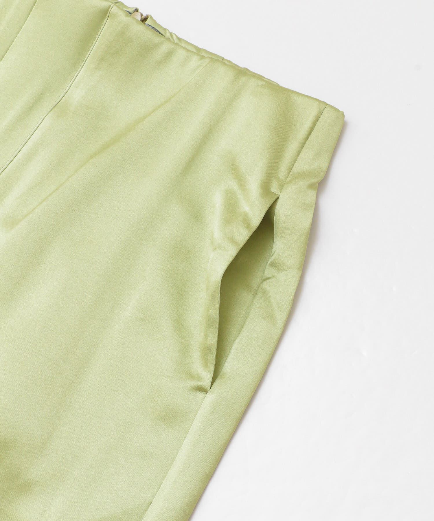 LAATO「SATIN TIGHT SKIRT」|スカート|