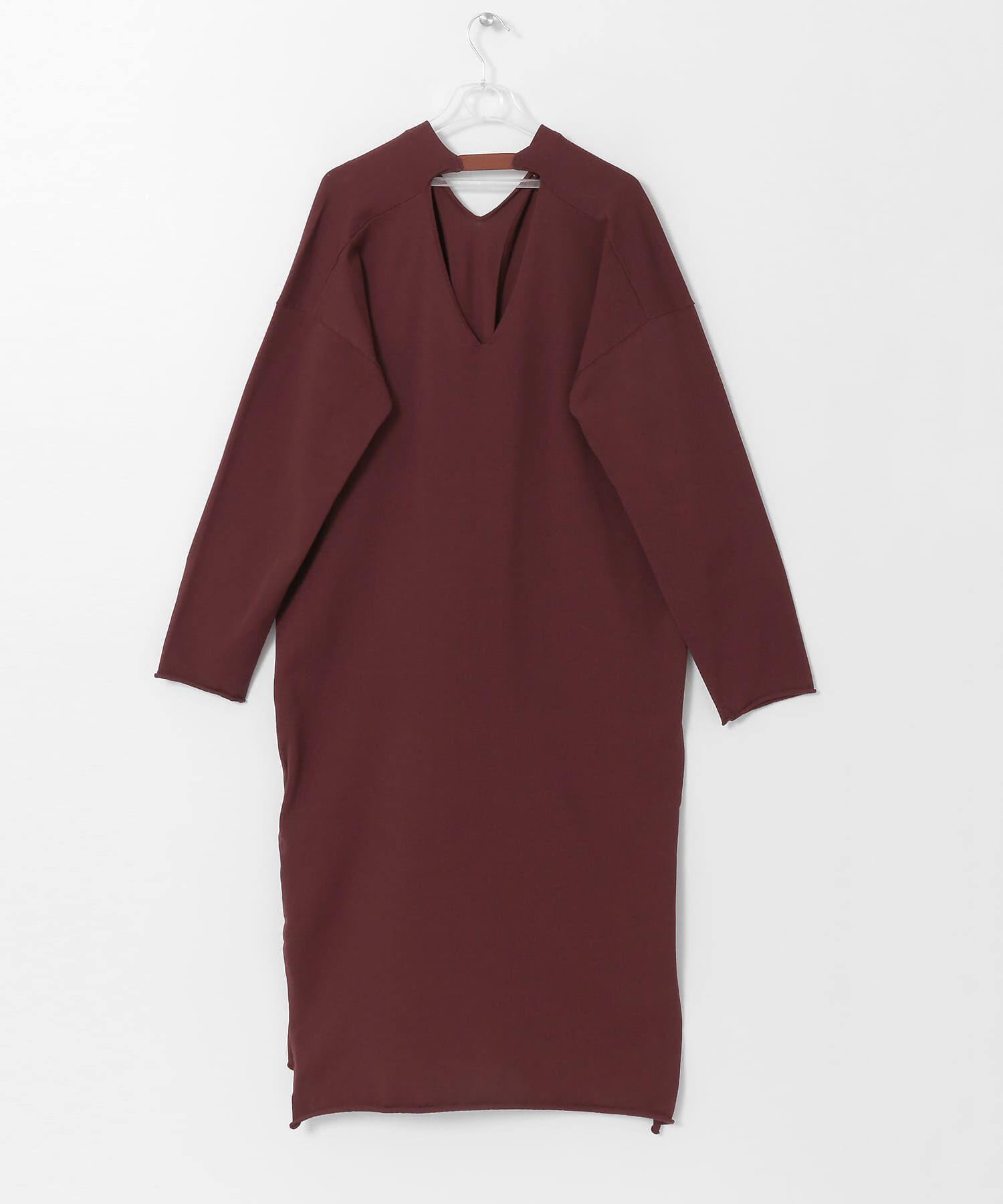 LAATO「BACK TAPE KNIT ONE-PIECE」|ワンピース|