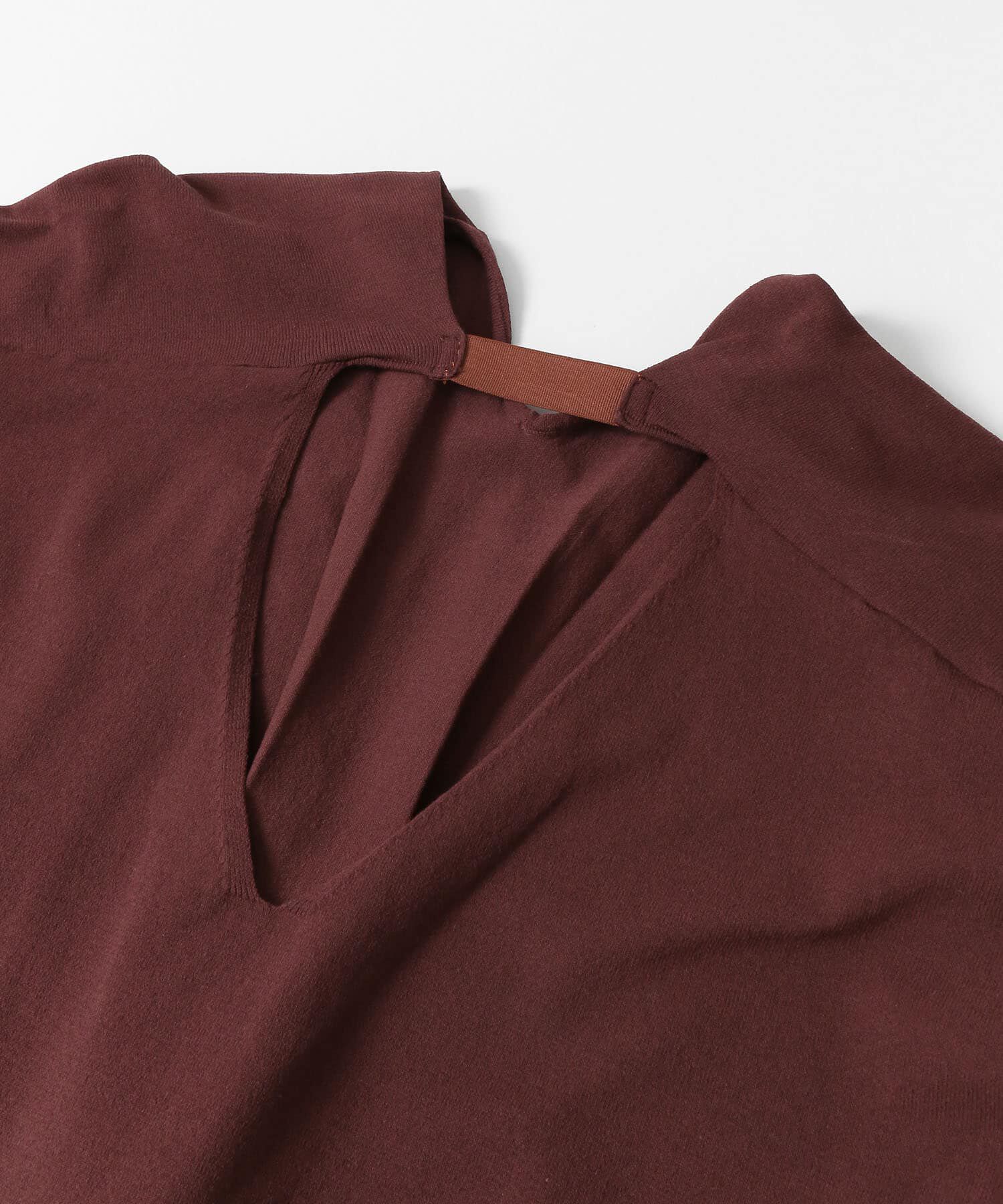 LAATO「BACK TAPE KNIT ONE-PIECE」|ワンピース|