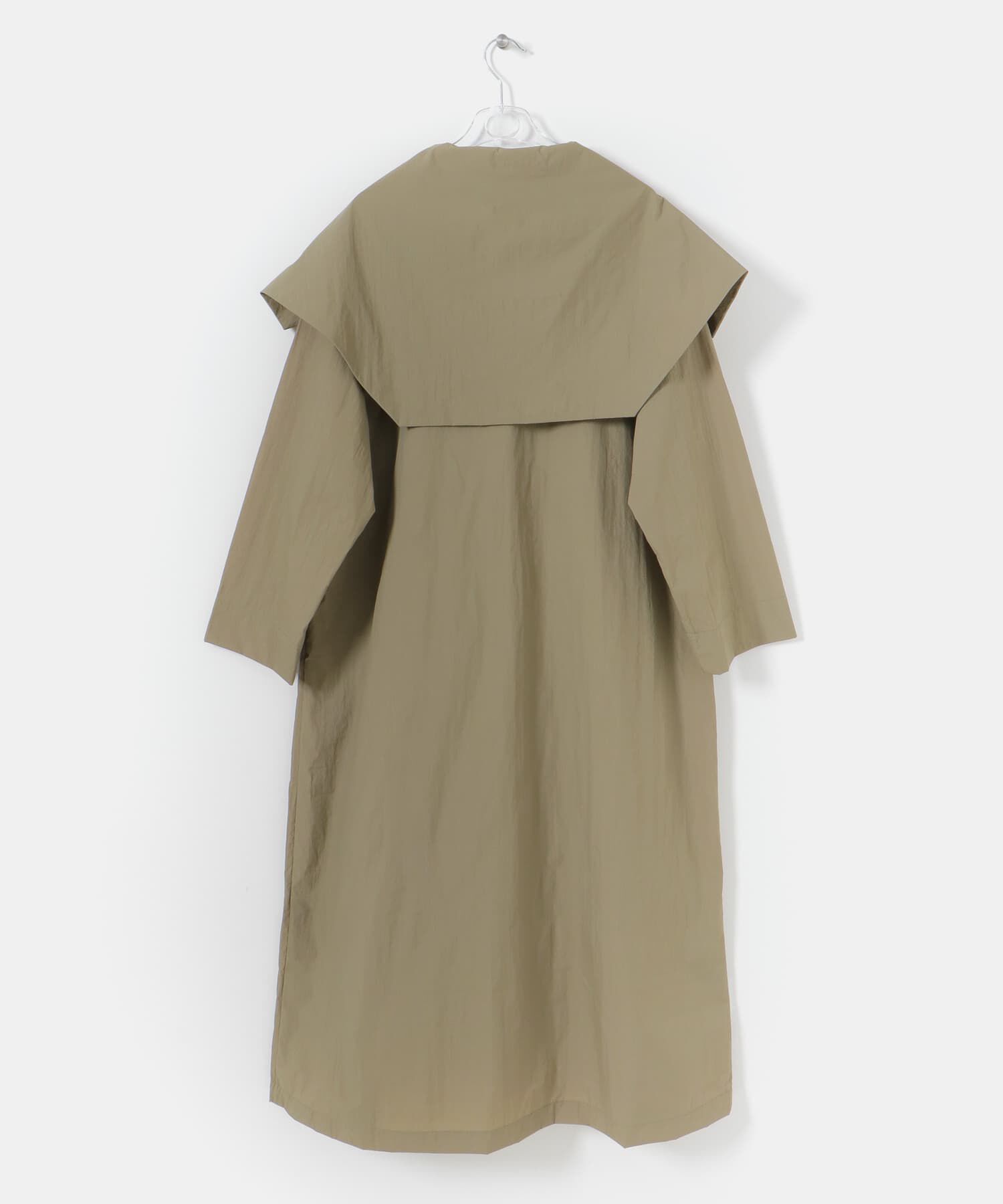 LAATO「BETTA LONG COAT」|ノーカラーコート|