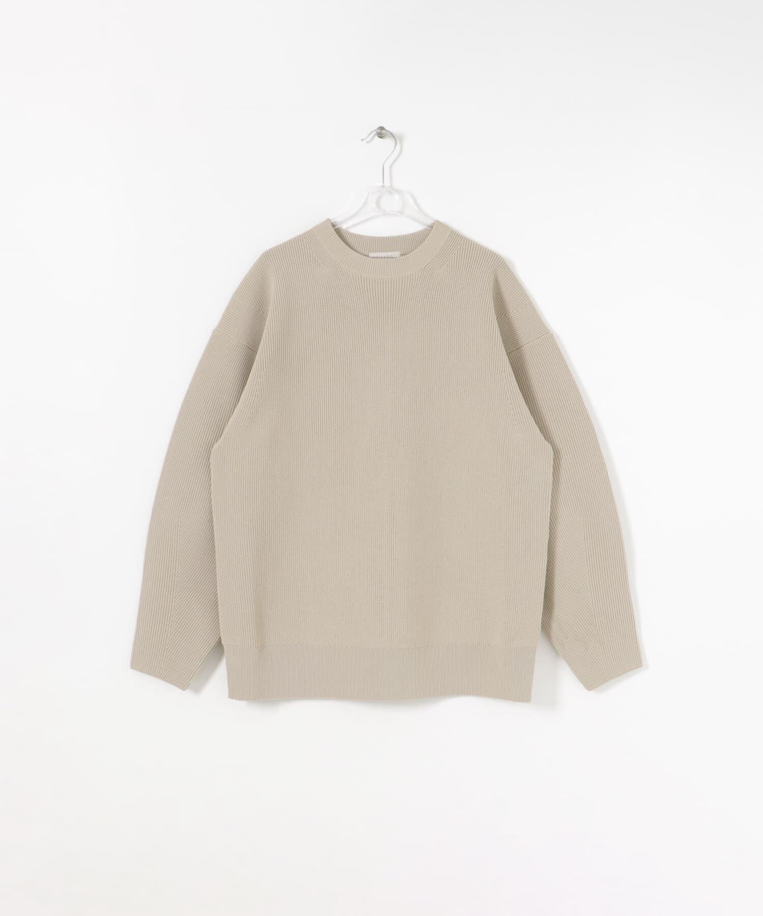 LAATO「ROUNDSLEEVE KNIT」|ニット・セーター|オフホワイト