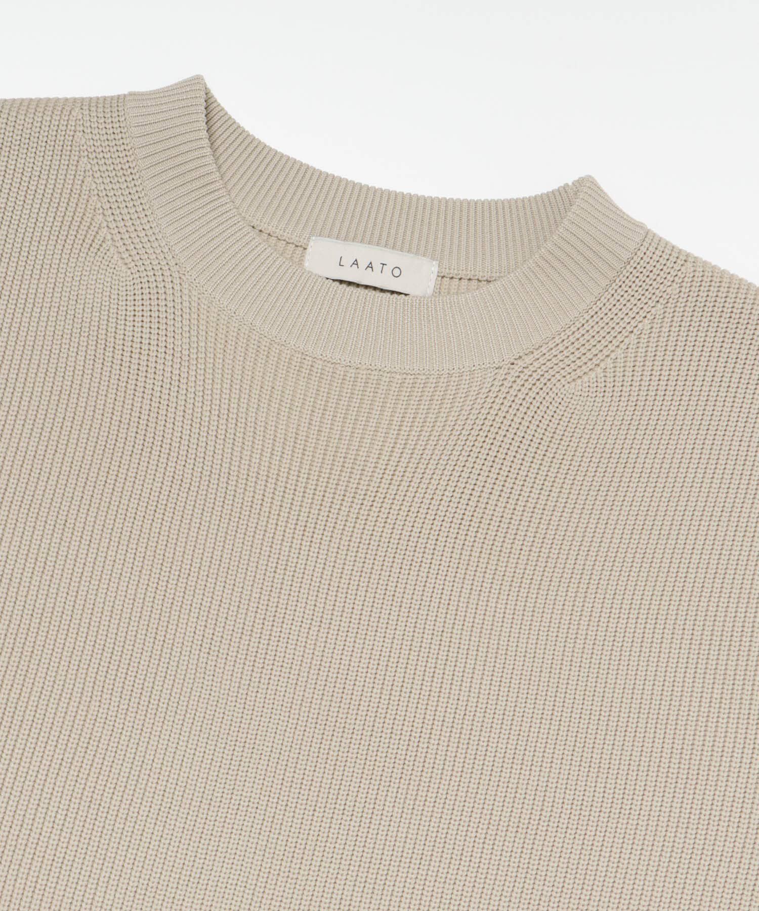 LAATO「ROUNDSLEEVE KNIT」|ニット・セーター|