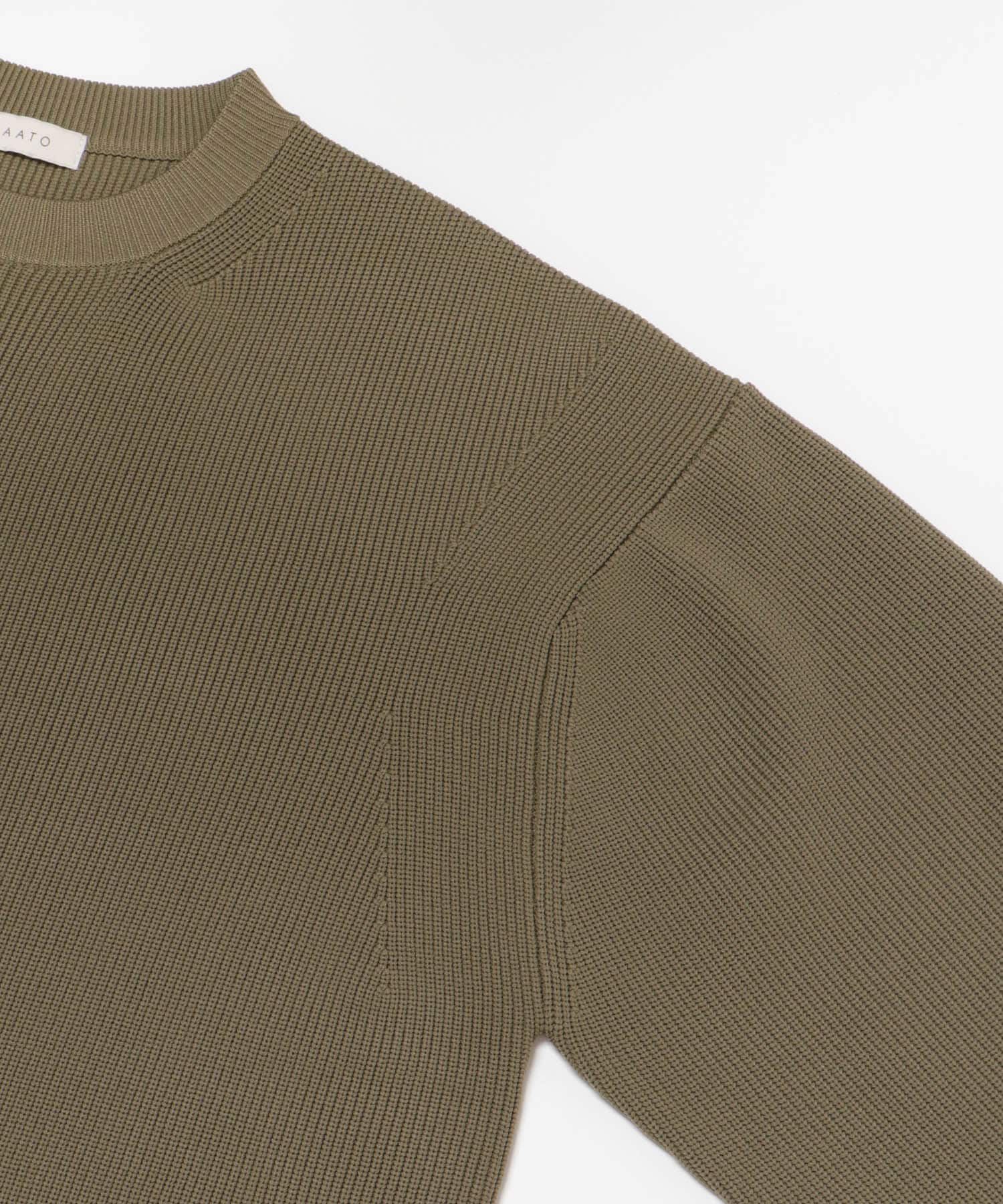 LAATO「ROUNDSLEEVE KNIT」|ニット・セーター|
