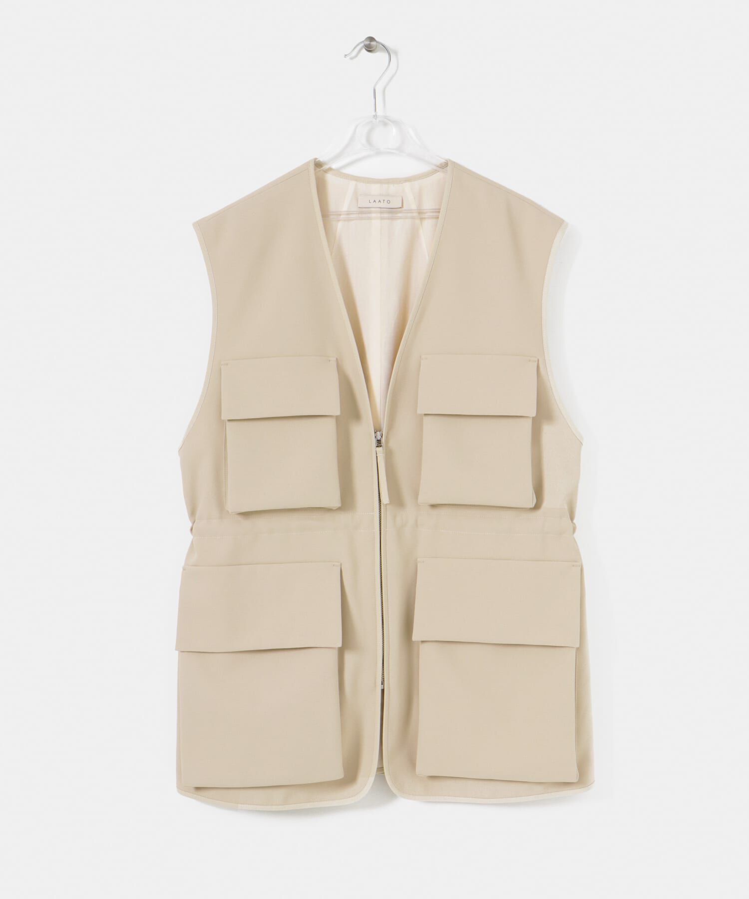 LAATO「PIPING POCKET VEST」|ベスト・ジレ|