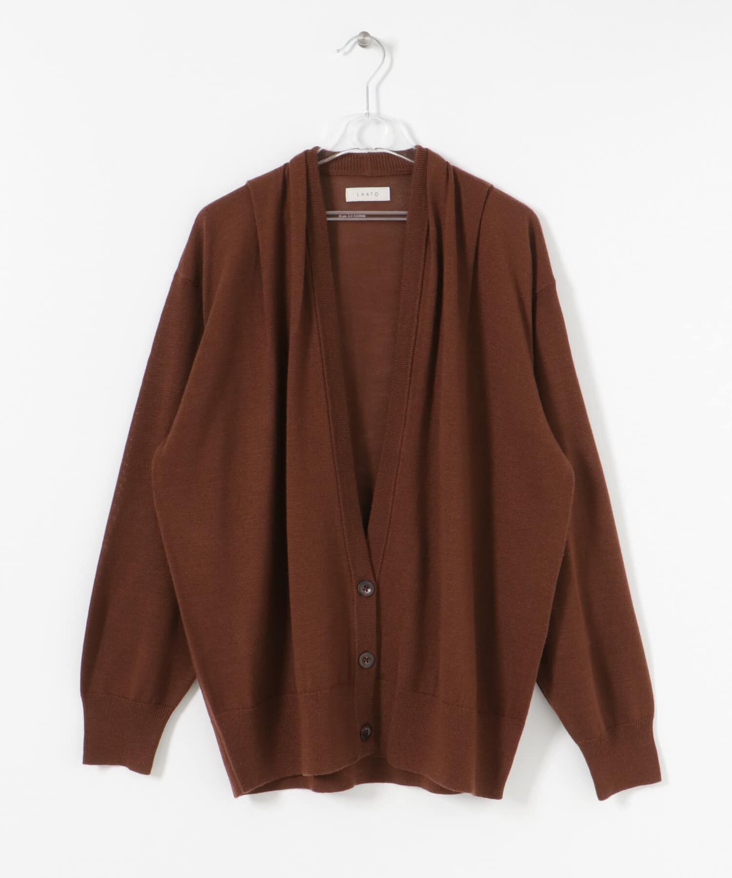 LAATO「WOOL KNIT CARDIGAN」|ニット・セーター|