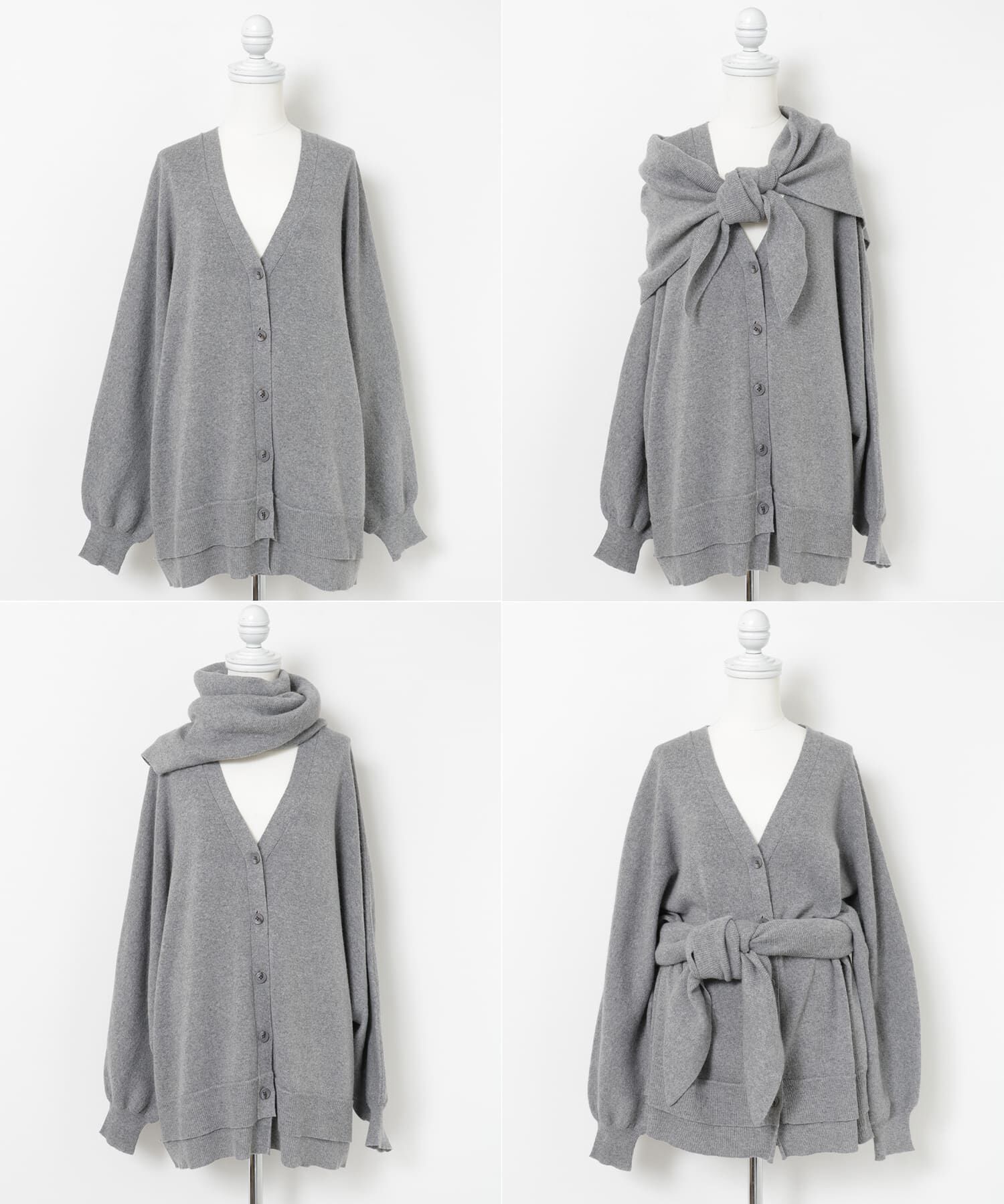 LAATO「stall knit cardigan」|ニット・セーター|