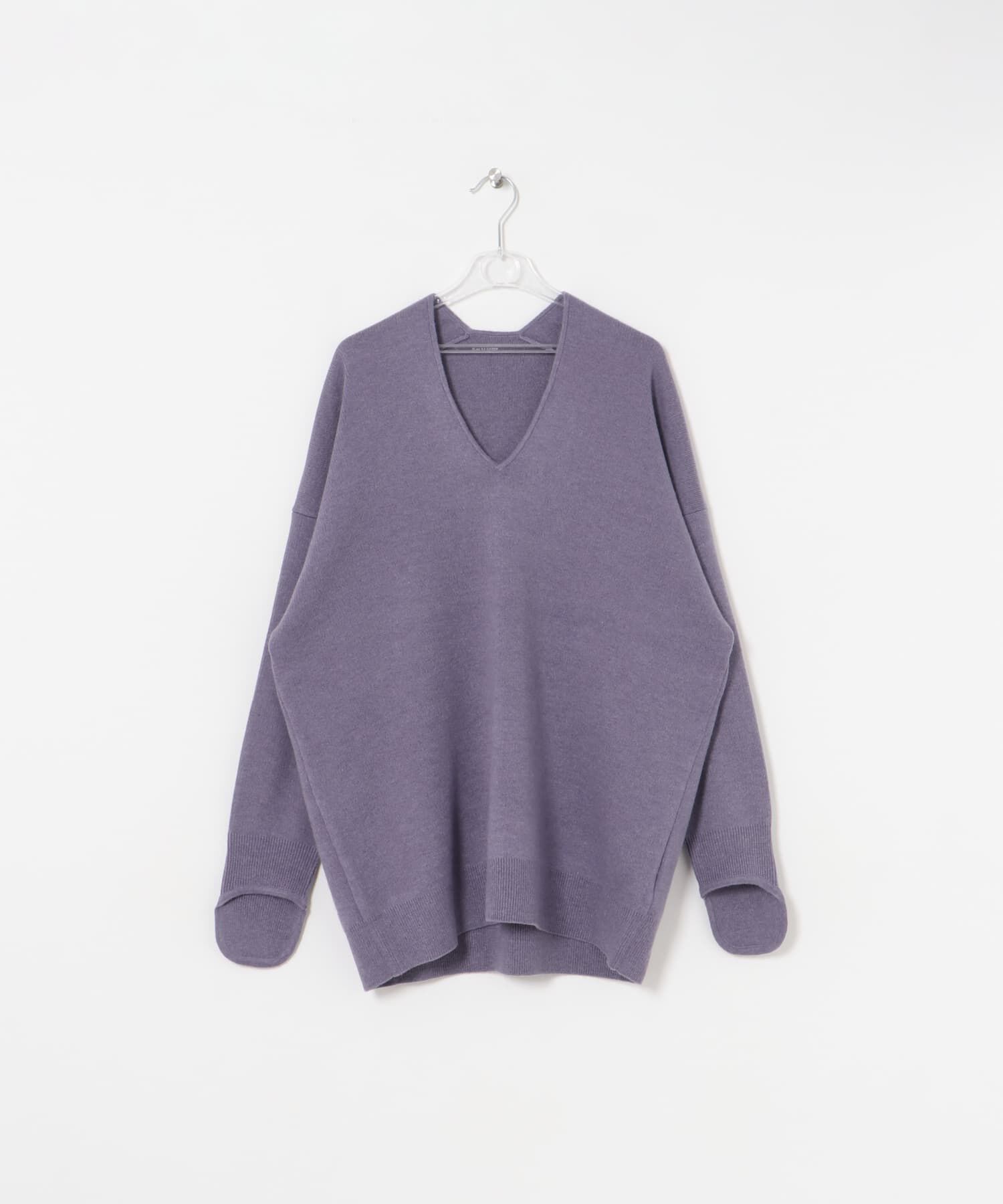 LAATO「slit neck knit po」|ニット・セーター|
