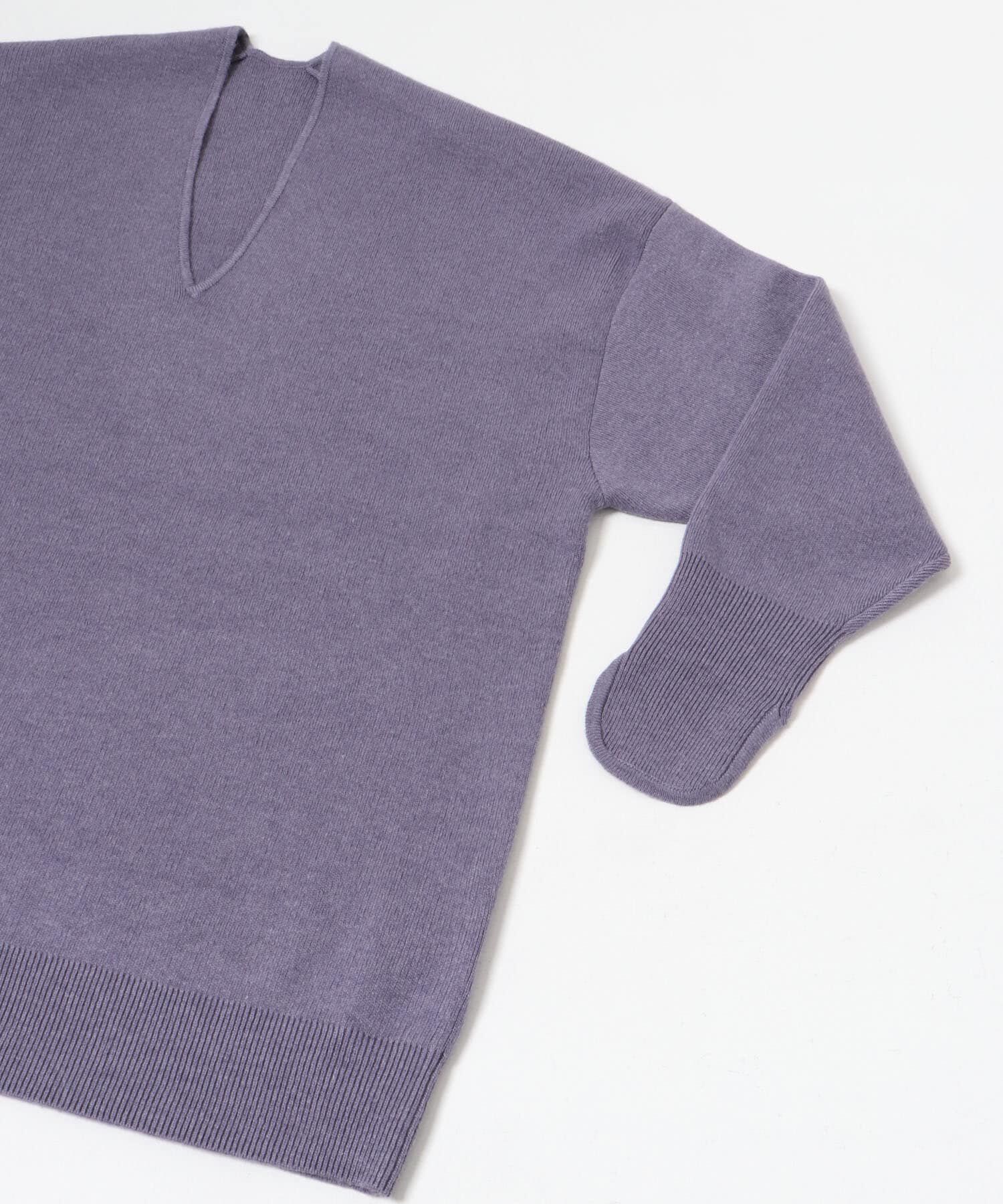 LAATO「slit neck knit po」|ニット・セーター|