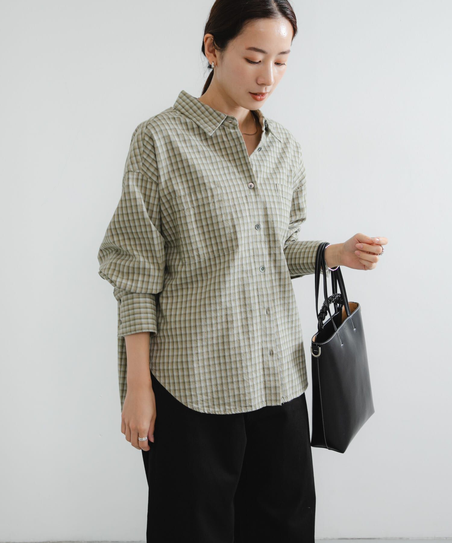 URBAN RESEARCH「ネルチェックコットンシャツ」|シャツ・ブラウス|