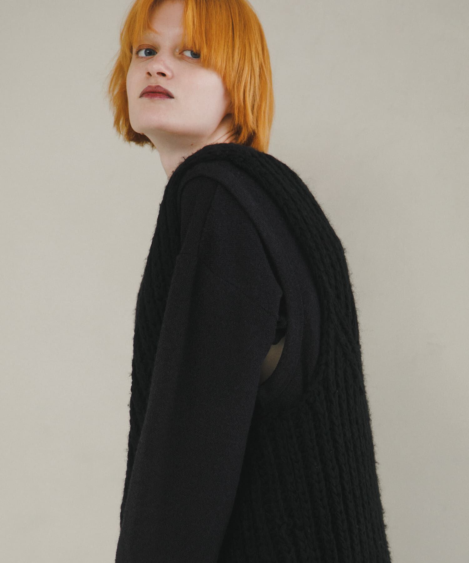 LAATO「hand knit vest」|ベスト・ジレ|