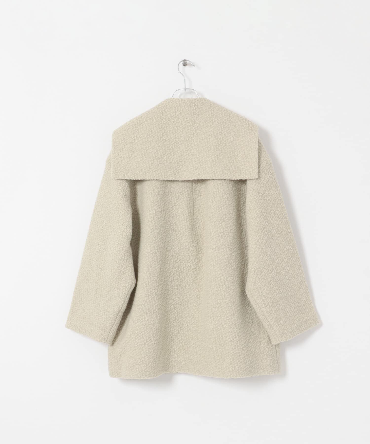 LAATO「sailor collar coat」|ノーカラーコート|