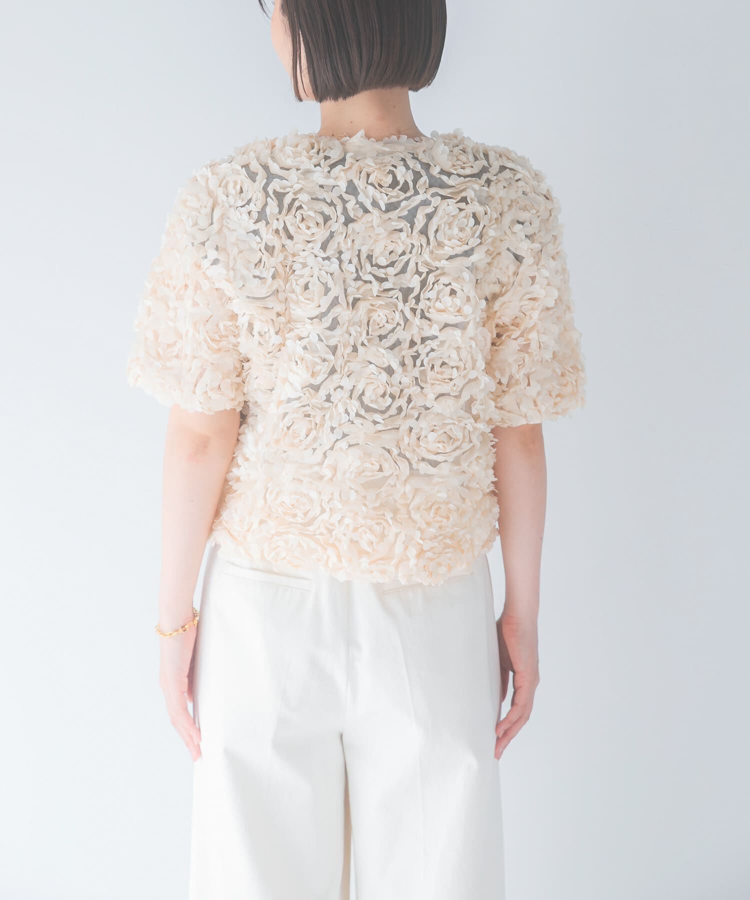URBAN RESEARCH ROSSO「Torrazzo Donna　FLOWER BOUQUET BLOUSON」|ブルゾン・スタジャン|