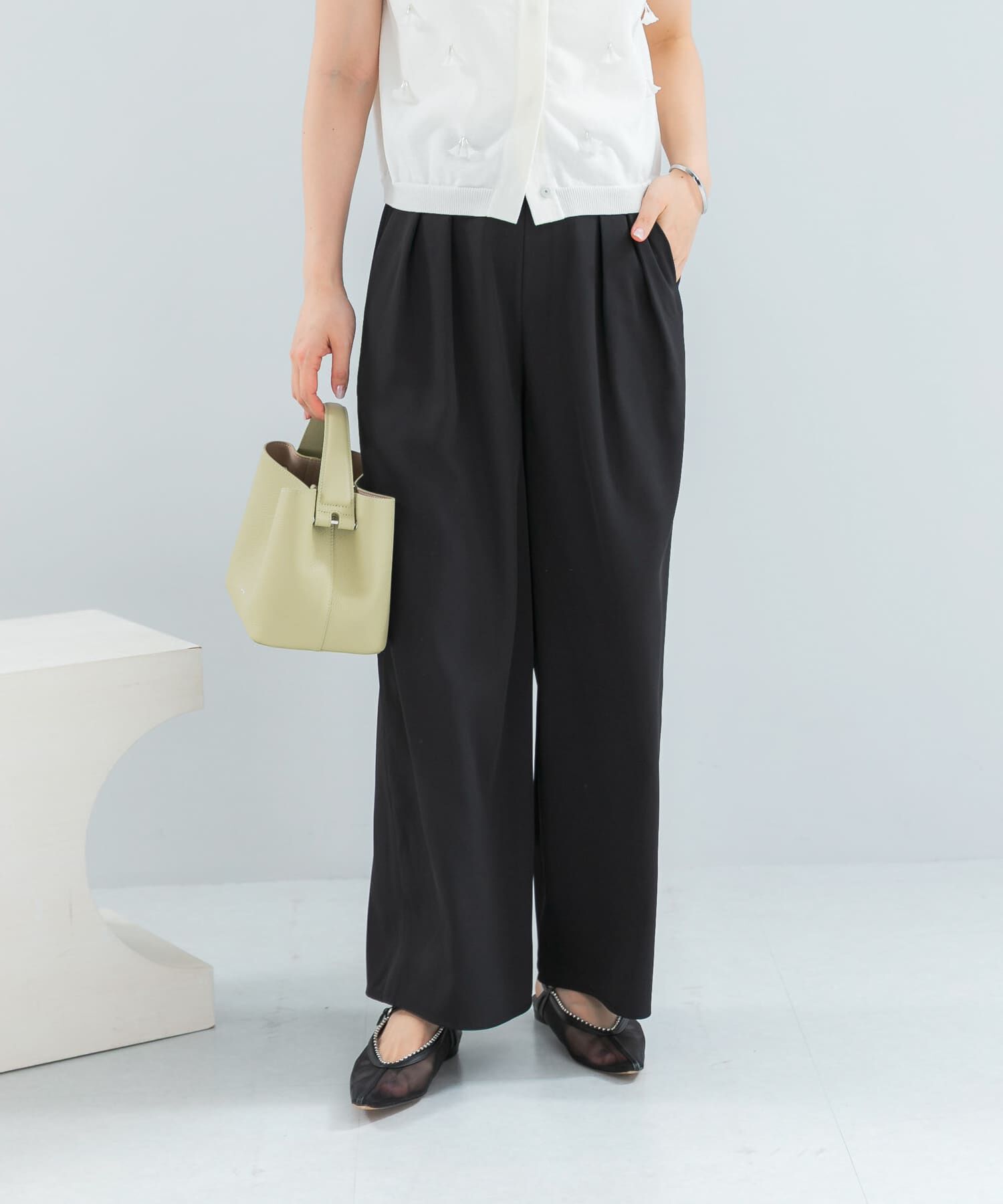URBAN RESEARCH ROSSO「『WEB限定』撥水イージーストレートパンツ」|その他|