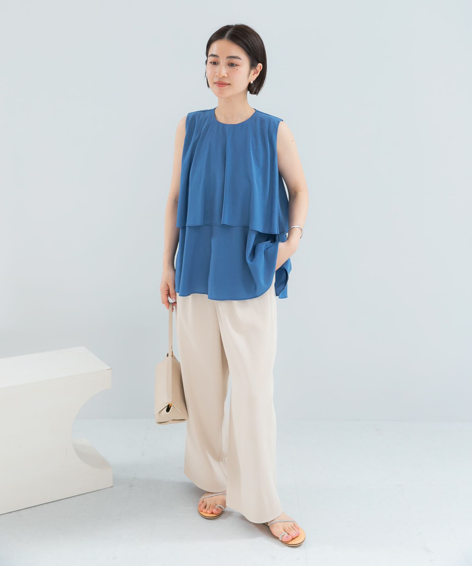 URBAN RESEARCH ROSSO「『WEB限定』撥水イージーストレートパンツ」|その他|