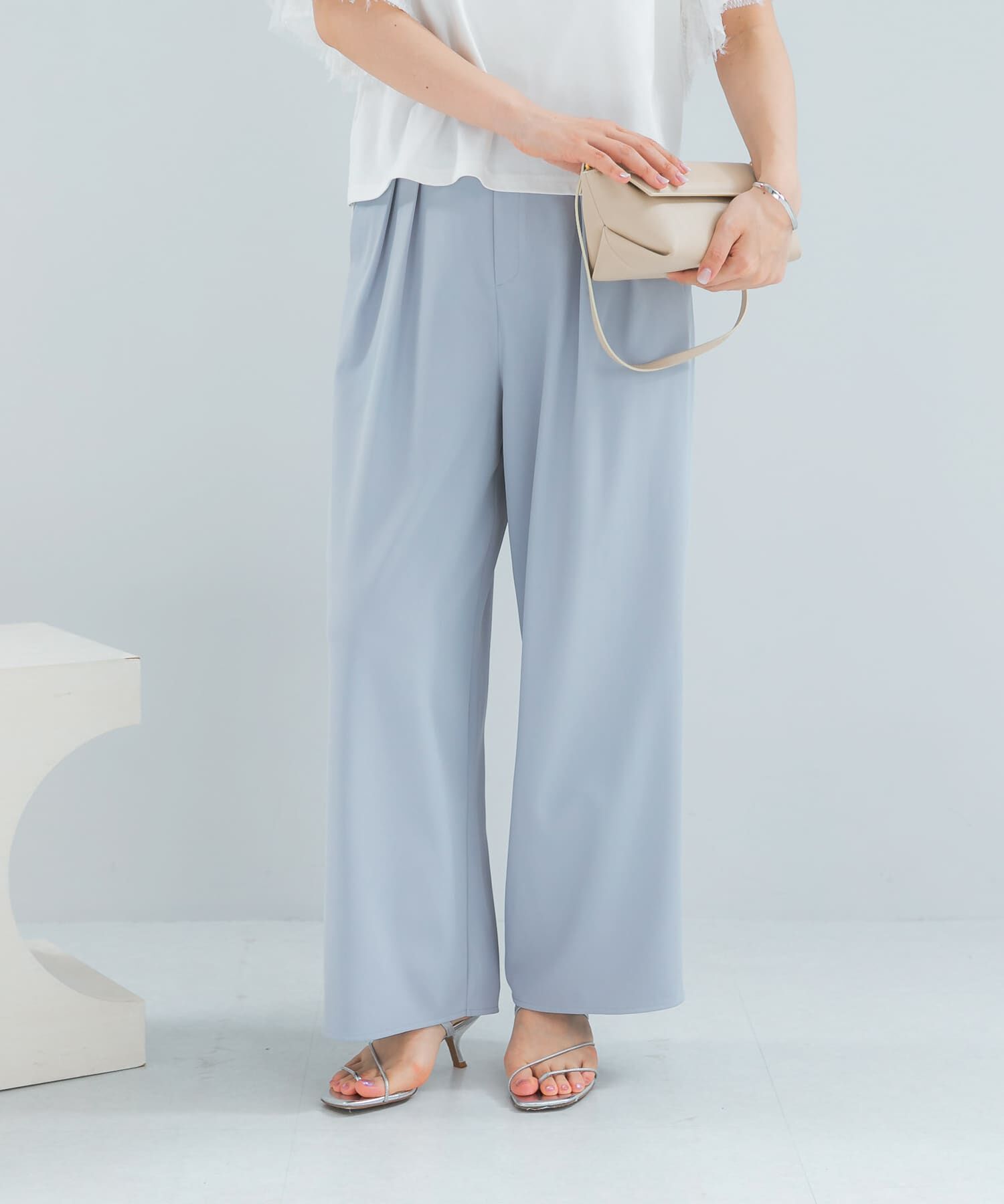 URBAN RESEARCH ROSSO「『WEB限定』撥水イージーストレートパンツ」|その他|