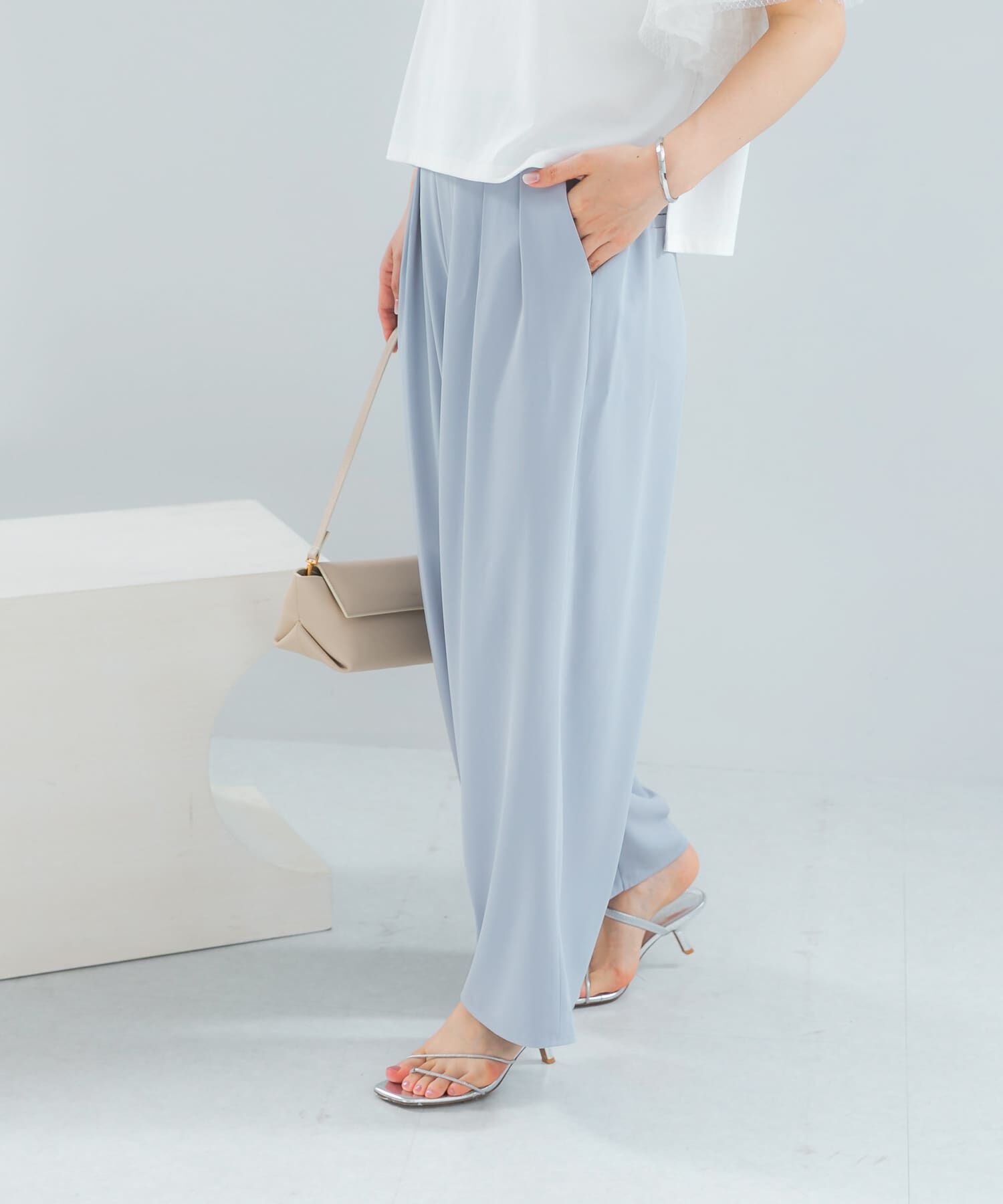 URBAN RESEARCH ROSSO「『WEB限定』撥水イージーストレートパンツ」|その他|
