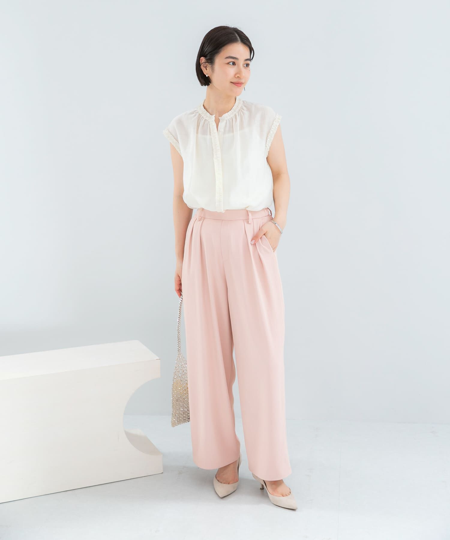 URBAN RESEARCH ROSSO「『WEB限定』撥水イージーストレートパンツ」|その他|