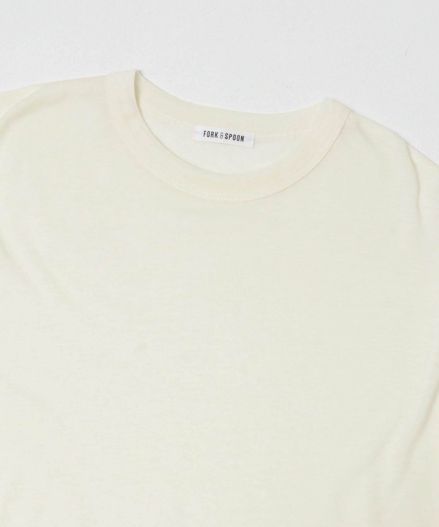 URBAN RESEARCH DOORS「FORK&SPOON　ウール混クルーネックカットソー」|Tシャツ・カットソー|